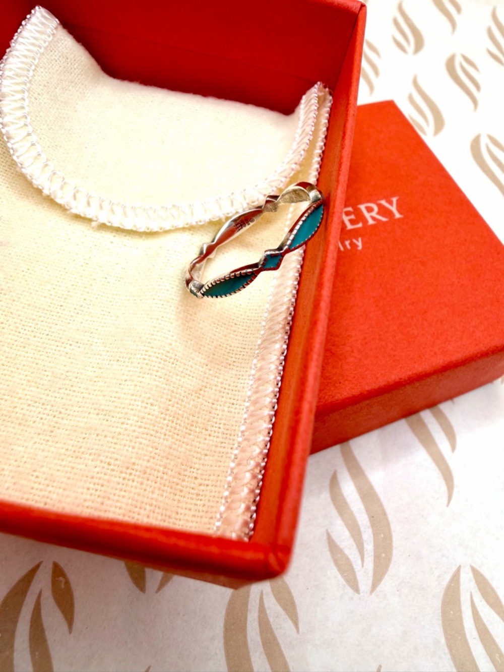 James Avery Enamel Cordoba Stacker Ring
